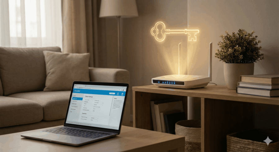 nastavujeme domáci router