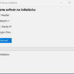 Prispôsobený inštalátor aplikácií