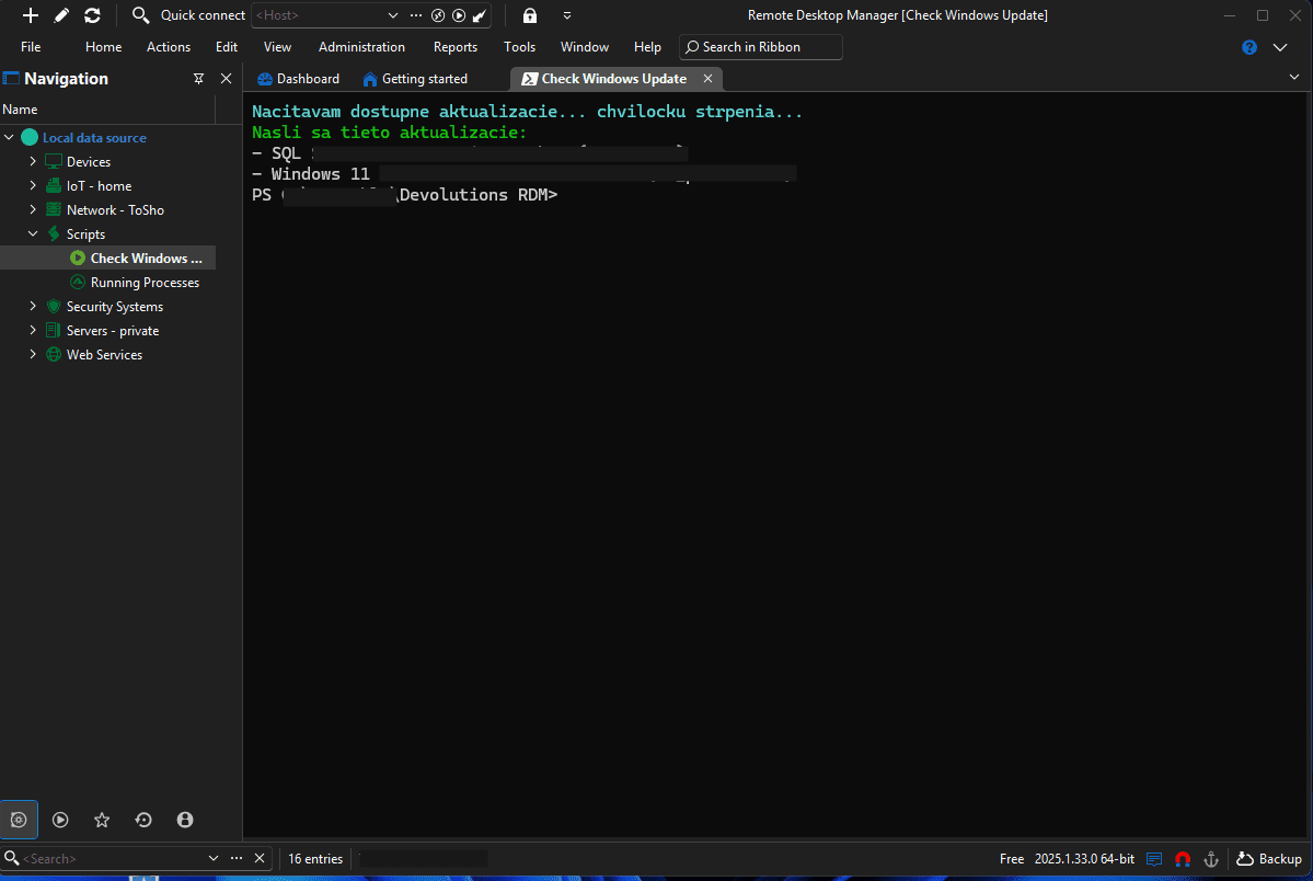 Remote Desktop Manager od Devolutions