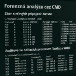 Forenzná analýza cez CMD Forenzná analýza cez CMD