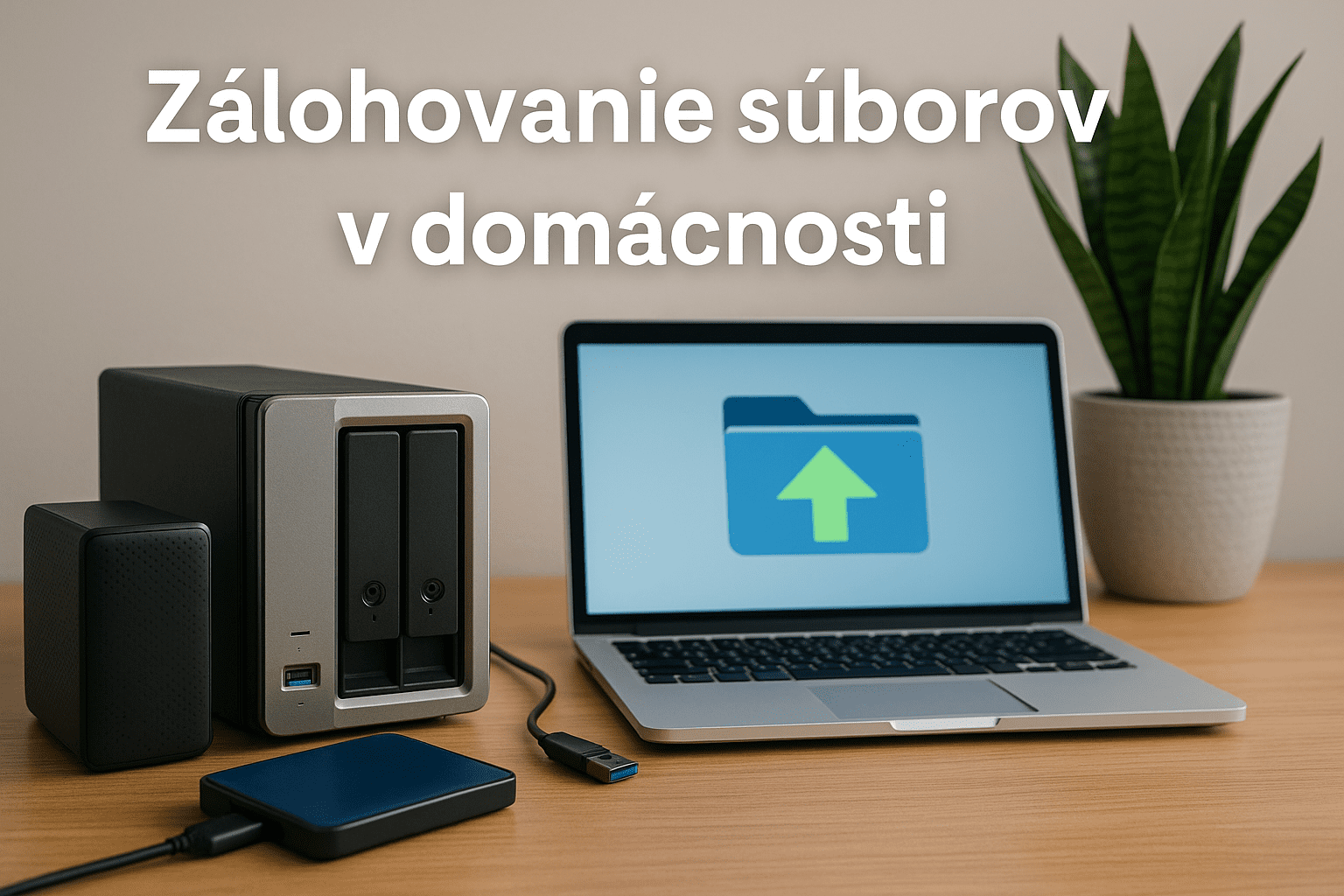 zálohovanie súborov v domácnosti