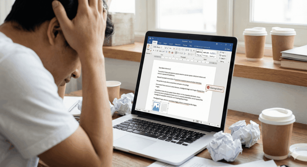 Chyby v MS Word