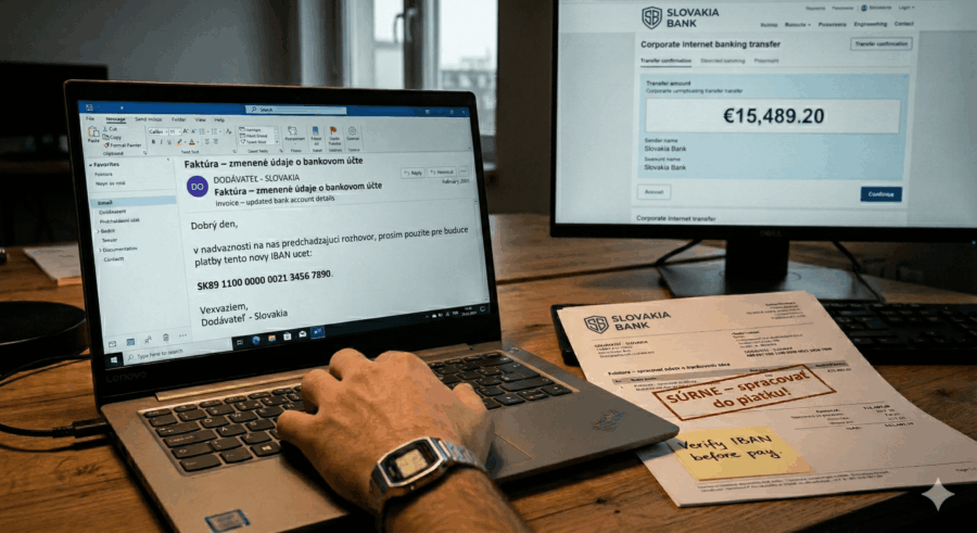 BEC - ako firma môže prísť o peniaze rýchlo a jednoducho