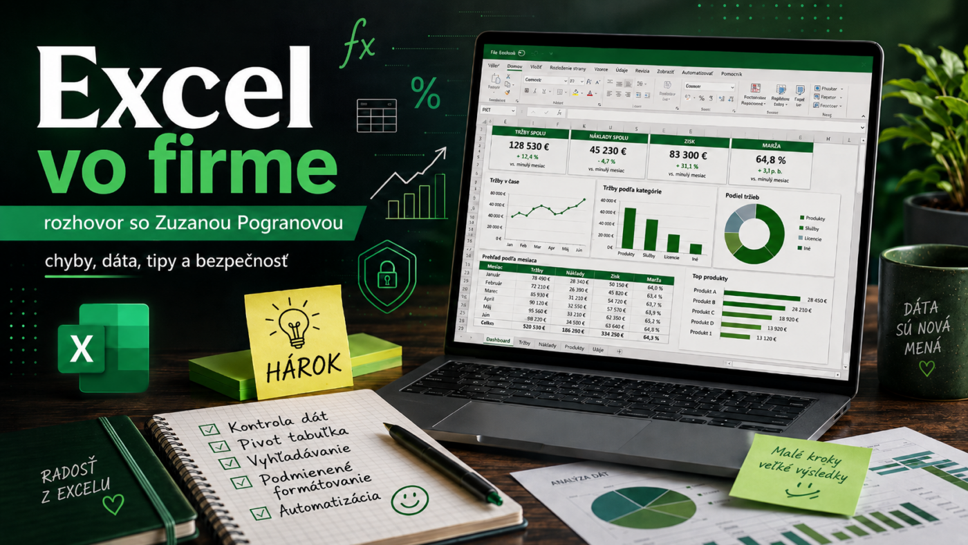 Excel vo firme: Rozhovor so Zuzanou Pogranovou