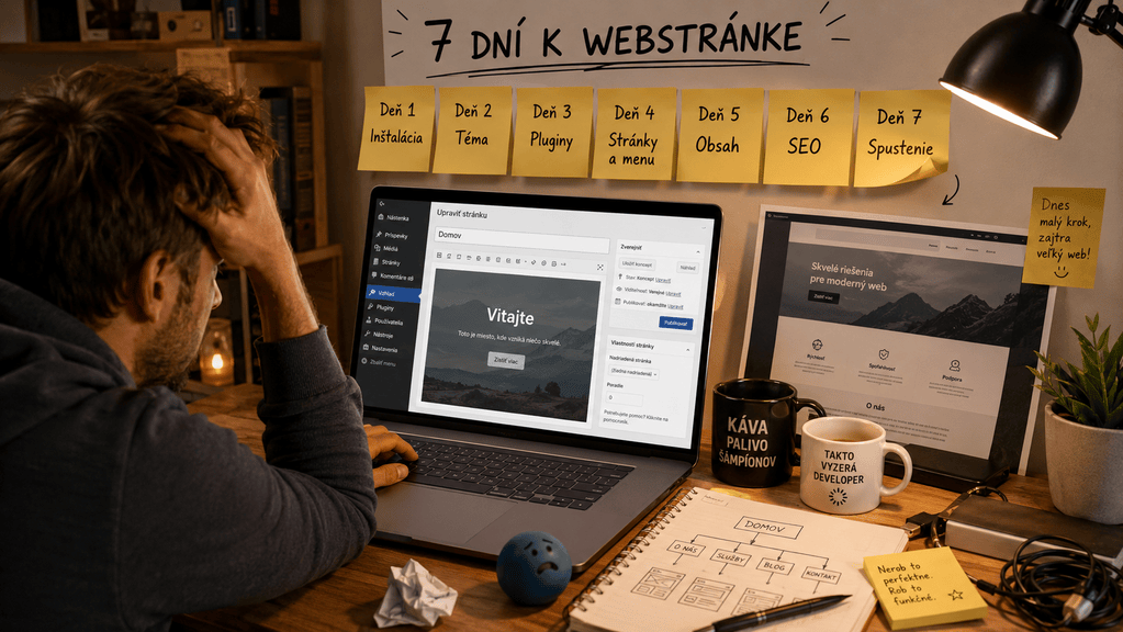Ako vytvoriť wordpress od nuly?