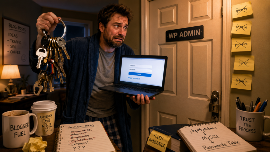 Zabudnuté heslo vo Wordpress: Ako obnoviť stratený admin účet vo Wordpress?
