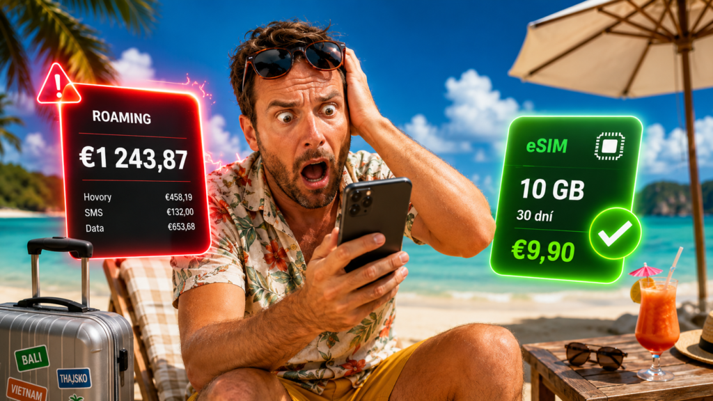 eSIM v zahraničí: oplatí sa na dovolenke?
