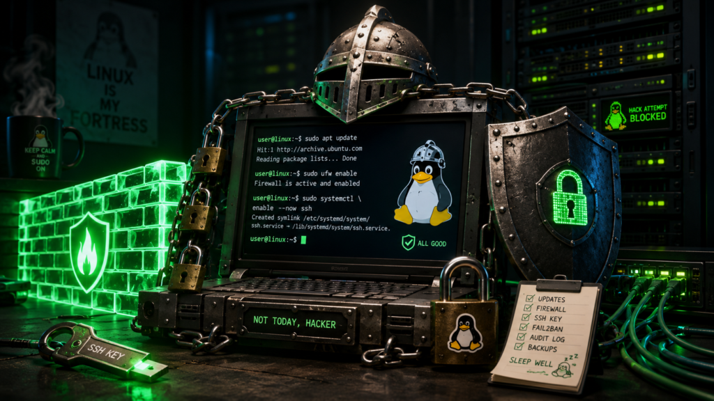 Zabezpečenie Linuxu