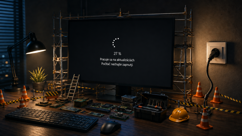 Zaseknutá aktualizácia Windows