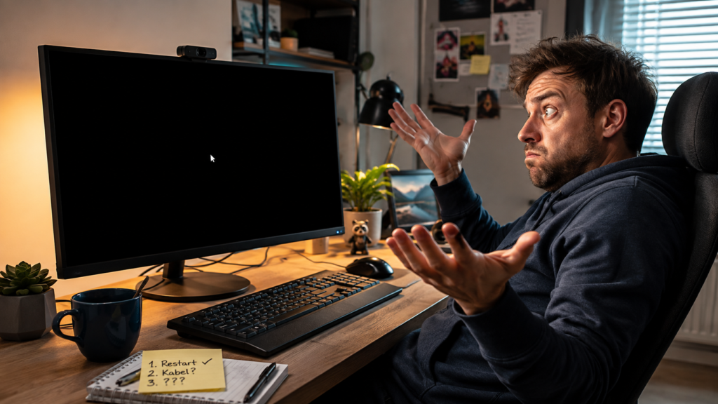Čierna obrazovka vo Windows - ako ju odstrániť a opraviť