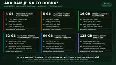Koľko RAM potrebuje Windows 11? Microsoft priznáva realitu ram kapacita prehlad sk en